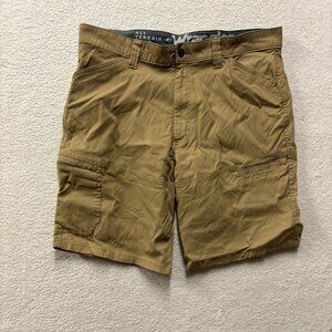 Wrangler Shorts Mens 36 All Terrain Gear ATG Cargo Tan Utility workwear hiking